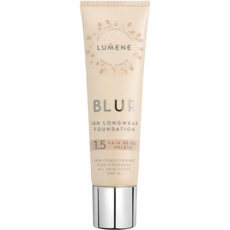Bild 1 för Lumene Blur 16h Longwear Foundation 1.5 Fair Beige