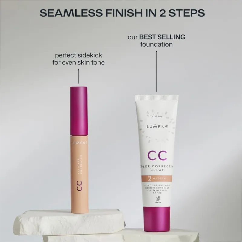 Bild 9 för Lumene CC All-Over Concealer 7 Deep 8,5 ml