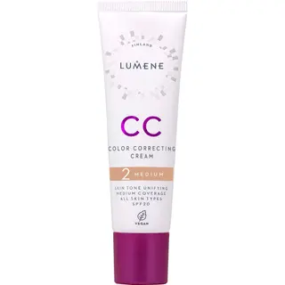 Produktfoto för Lumene CC Color Correcting Cream Medium SPF20 30ml
