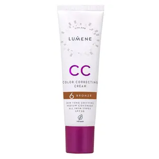 Produktfoto för Lumene CC Color Correcting Cream SPF20 6 Bronze 30 ml