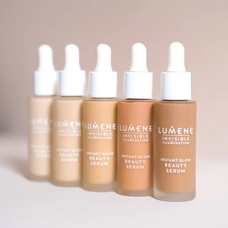 Bild 8 för Lumene Invisible Illumination Instant Glow Beauty Serum Universal Light 30 ml