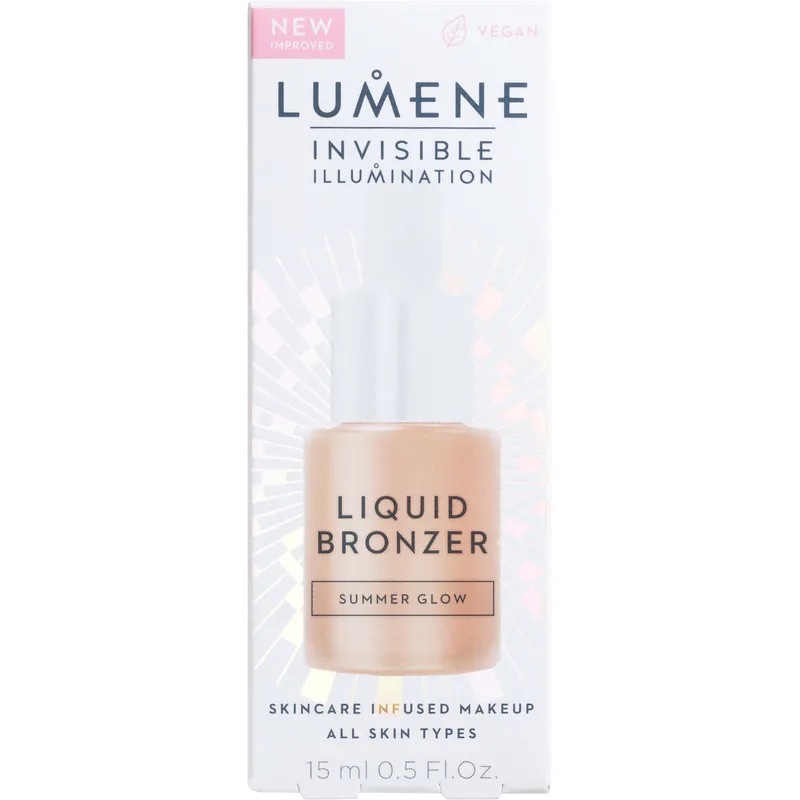 Bild 2 för Lumene Invisible Illumination Liquid Bronzer Summer Glow 15 ml