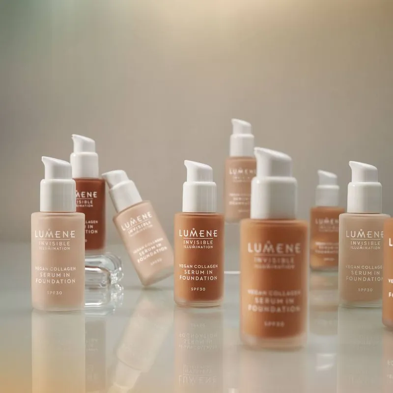 Bild 11 för Lumene Invisible Illumination Vegan Collagen Serum in Foundation SPF30 0.5 30 ml