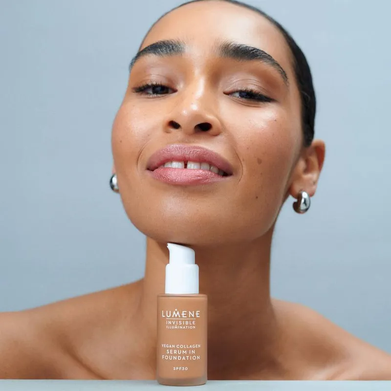 Bild 5 för Lumene Invisible Illumination Vegan Collagen Serum in Foundation SPF30 0.5 30 ml