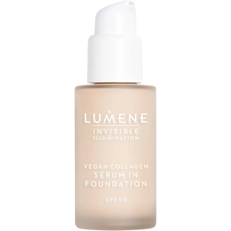 Bild 1 för Lumene Invisible Illumination Vegan Collagen Serum in Foundation SPF30 00 30 ml