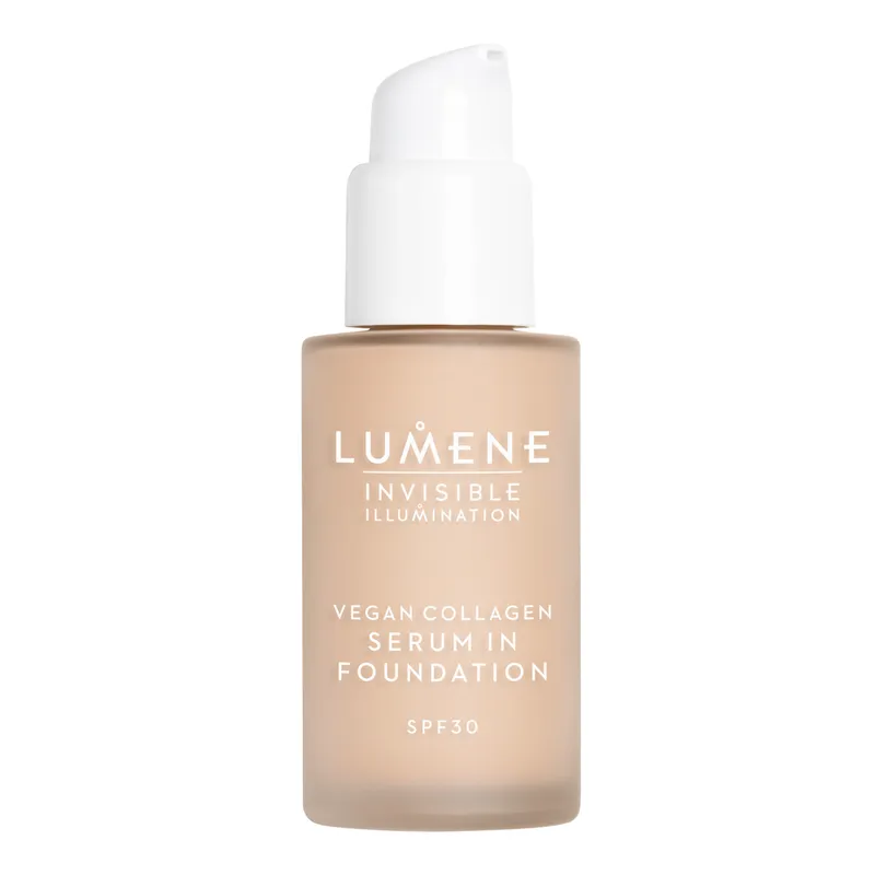 Bild 2 för Lumene Invisible Illumination Vegan Collagen Serum in Foundation SPF30 1.5 30 ml