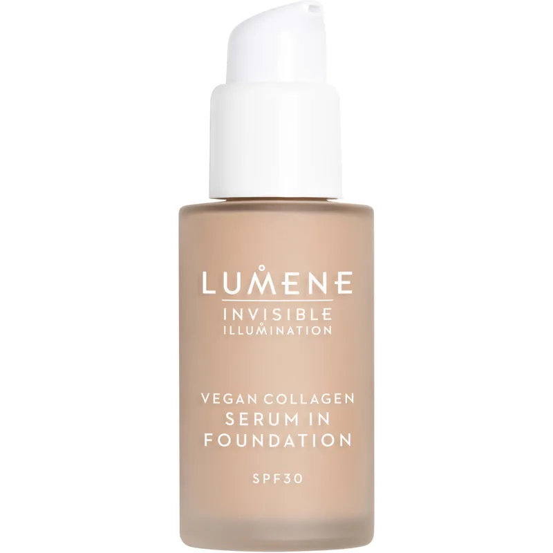 Bild 1 för Lumene Invisible Illumination Vegan Collagen Serum in Foundation SPF30 2 30 ml