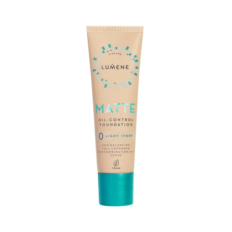 Bild 1 för Lumene Matte Oil-Control Foundation SPF20 0 Light Ivory 30 ml