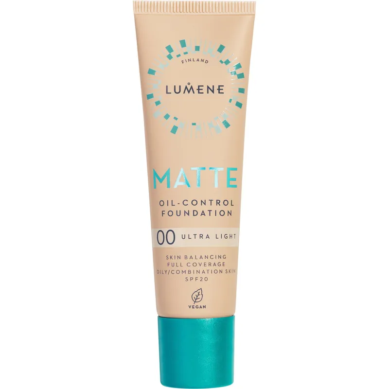 Bild 1 för Lumene Matte Oil-Control Foundation SPF20 00 Ultra Light 30 ml