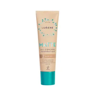 Produktfoto för Lumene Matte Oil-Control Foundation SPF20 2 Medium 30 ml
