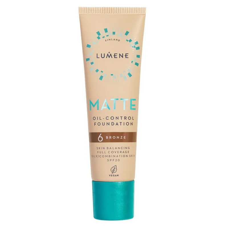 Bild 1 för Lumene Matte Oil-Control Foundation SPF20 6 Bronze 30 ml