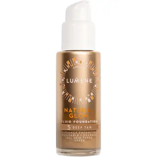 Produktfoto för Lumene Natural Glow Fluid Foundation SPF20 5 Deep Tan 30 ml
