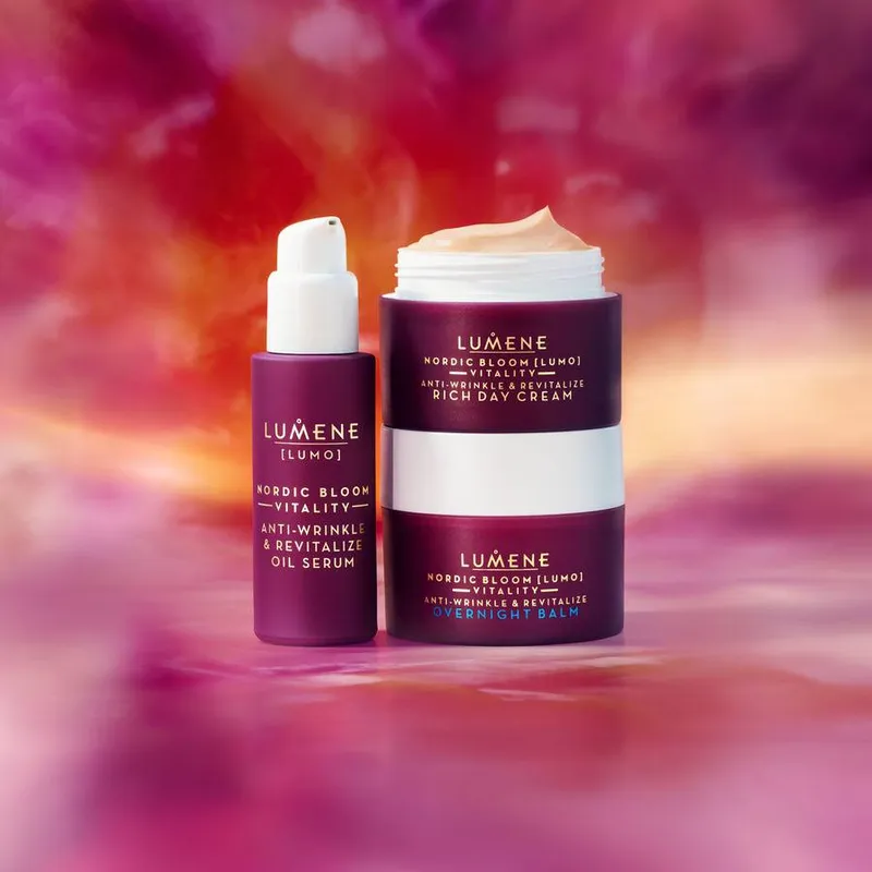Bild 10 för Lumene Nordic Bloom Vitality Anti-Wrinkle & Revitalize Oil Serum 30 ml