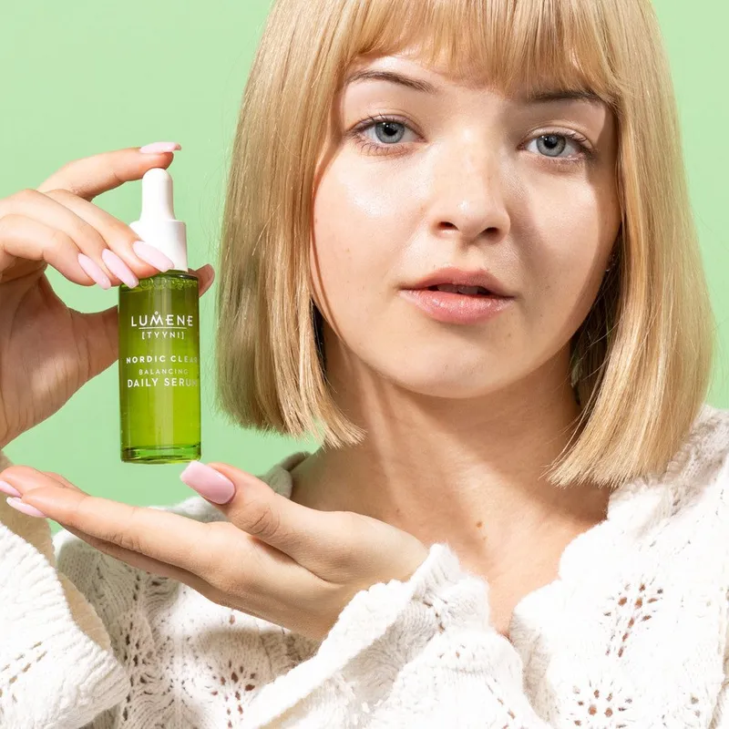 Bild 6 för Lumene Nordic Clear Balancing Daily Serum 30 ml