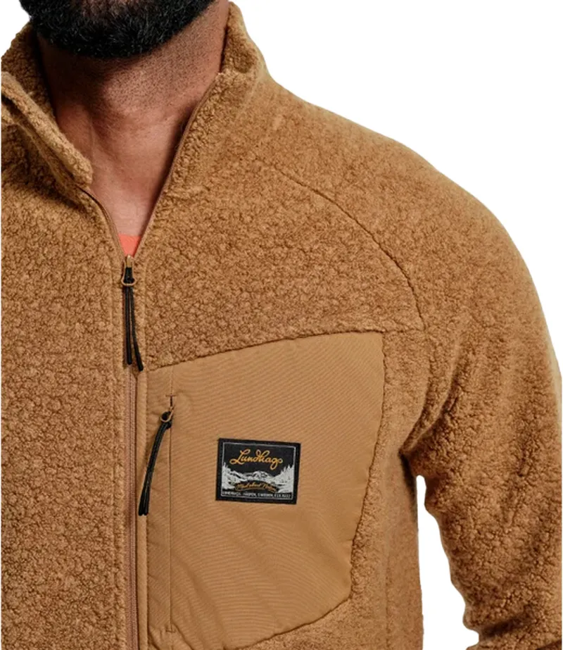 Bild 2 för Lundhags Flok Wool Ms Pile Hazel - XL