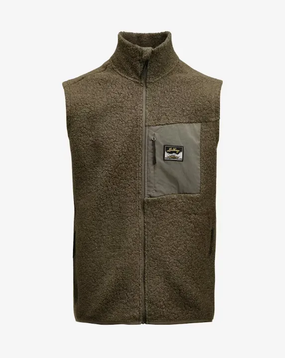 Bild 1 för Lundhags Flok Wool Ms Pile Vest Forest Green