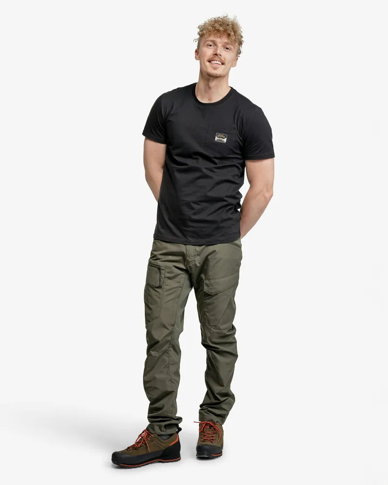 Bild 2 för Lundhags Fulu Cargo Stretch Hybrid Pant M Black