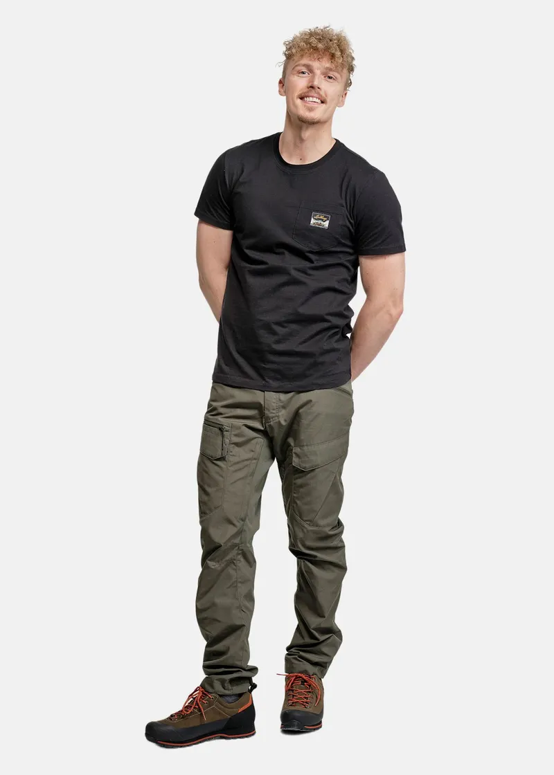 Bild 2 för Lundhags Fulu Cargo Stretch Hybrid Pant M Forest Green