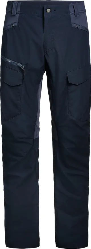 Produktfoto för Lundhags Fulu Cargo Stretch Hybrid Pant M Herr Blå 54 | Vandringsbyxa