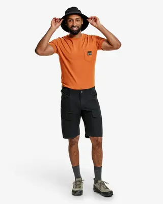 Produktfoto för Lundhags Fulu Cargo Stretch Hybrid Shorts M Black - 52