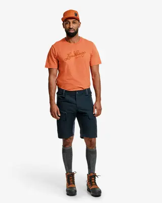 Produktfoto för Lundhags Fulu Cargo Stretch Hybrid Shorts M Deep Blue - 48