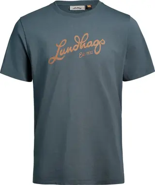 Produktfoto för Lundhags Järpen Logo T-shirt M Dk Sky Blue - L