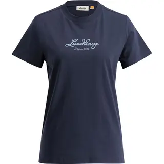 Produktfoto för Lundhags Järpen Logo T-shirtW Deep Blue
