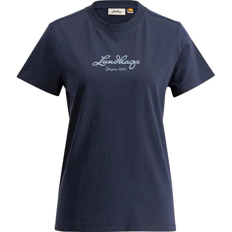 Alternativ bild 0 för Lundhags Järpen Logo T-shirtW Deep Blue
