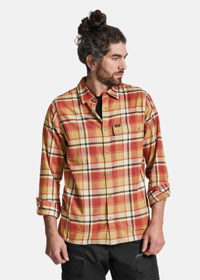 Bild 2 för Lundhags Järpen Plaid Flannel Shirt