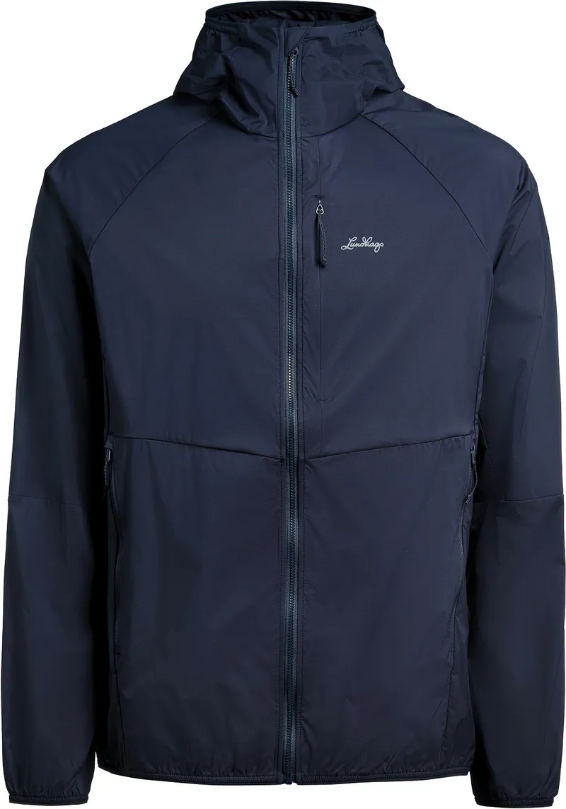 Bild 1 för Lundhags Tived Light Windbreaker Jacket M Deep Blue - XL