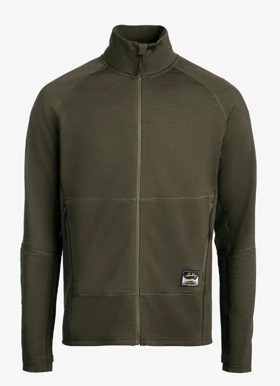 Bild 2 för Lundhags Tived Merino Full Zip M  Black, XXL