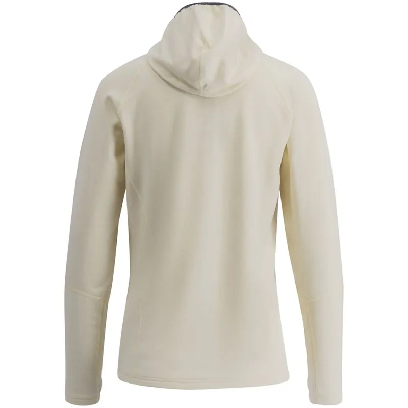 Bild 2 för Lundhags Tived Merino HoodieW Chalk White