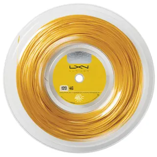 Produktfoto för Luxilon 4G 200M Reel Gold, Tennissena