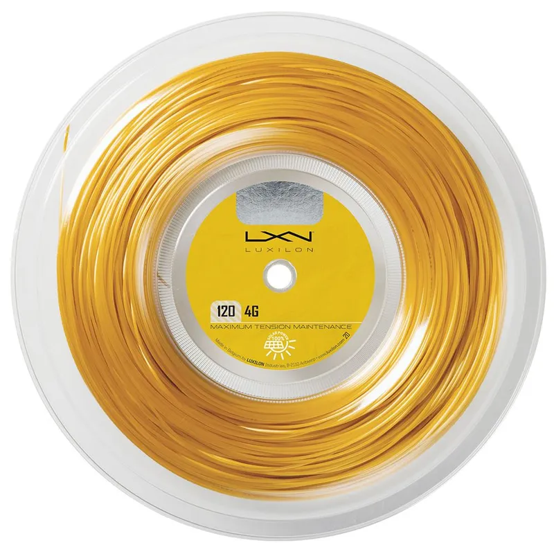Alternativ bild 0 för Luxilon 4G 200M Reel Gold, Tennissena