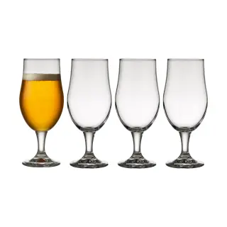 Produktfoto för Lyngby Glas Glas Juvel Ölglas Party 49cl 4 st