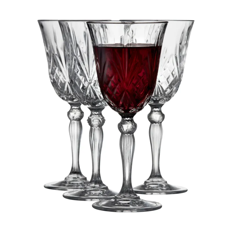 Alternativ bild 0 för Lyngby Glas Melodia Rödvinsglas, 4 stk.