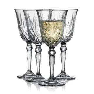 Produktfoto för Lyngby Glas Melodia vitvinsglas, 4 stk.