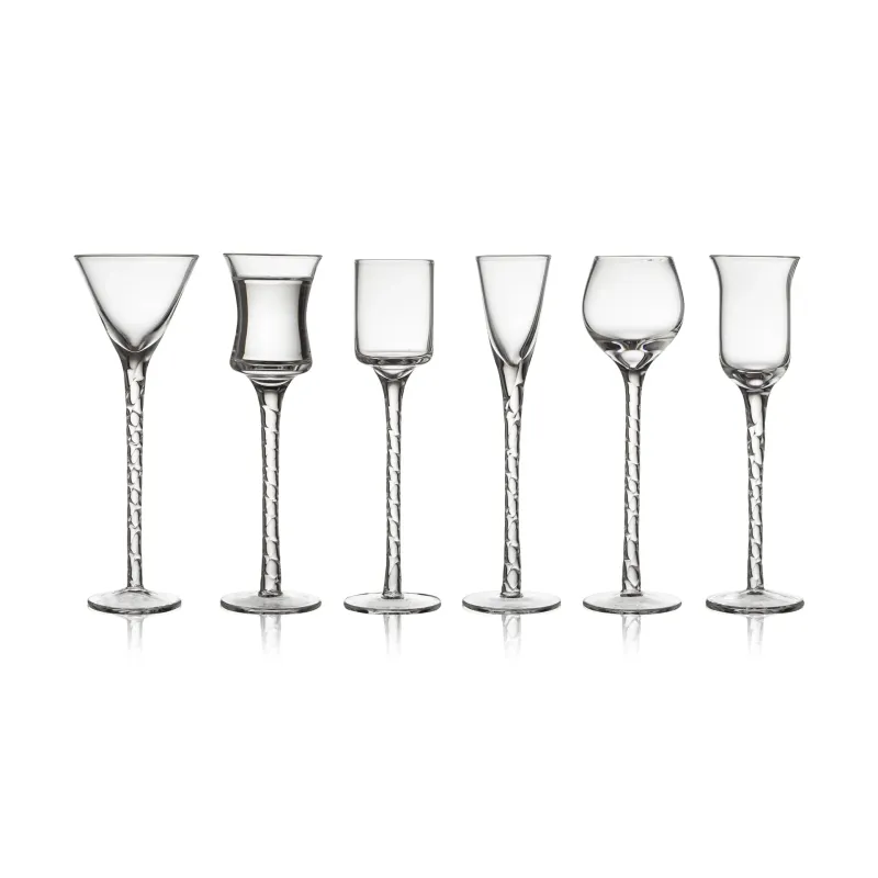 Alternativ bild 0 för Lyngby Glas - Snapsglas Rom 18 cm 6-pack Klar