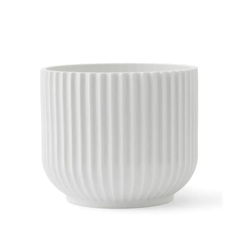 Alternativ bild 0 för Lyngby Porcelæn Flowerpot, medium (H 13 x Ø 14,5 cm.)