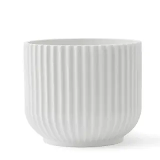 Produktfoto för Lyngby Porcelæn Flowerpot, stor (H 18,9 x Ø 18 cm.)