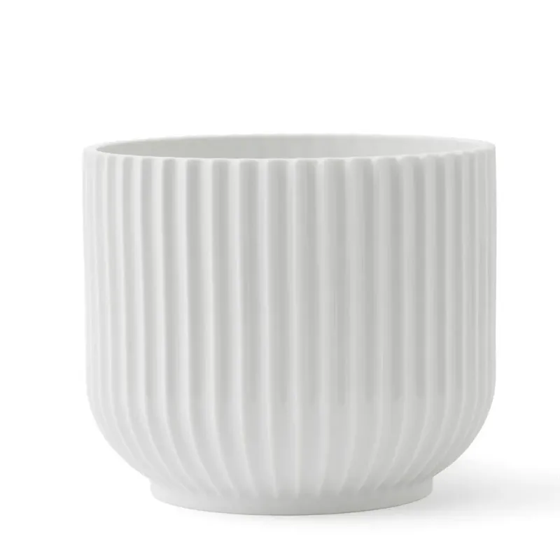 Alternativ bild 0 för Lyngby Porcelæn Flowerpot, stor (H 18,9 x Ø 18 cm.)