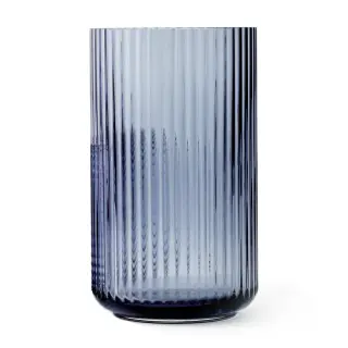 Produktfoto för Lyngby Porcelæn Lyngbyvas 31 cm., glas - midnight blue