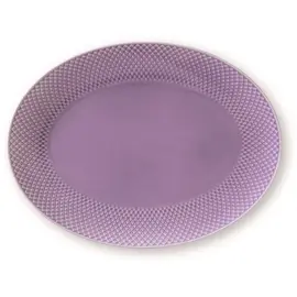 Produktfoto för Lyngby Porcelæn Rhombe Color Ovalt Serveringsfat 35x26,5 cm