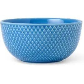 Produktfoto för Lyngby Porcelæn Rhombe Color Skål 13 cm. blå