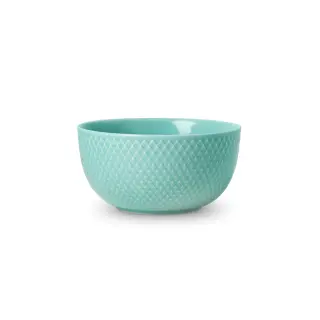 Produktfoto för Lyngby Porcelæn Rhombe Color Skål Aqua 13 cm