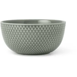 Alternativ bild 0 för Lyngby Porcelæn Rhombe Earth skål 13 cm, moss