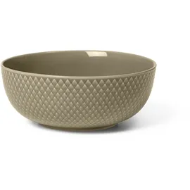 Alternativ bild 0 för Lyngby Porcelæn Rhombe Earth skål 15,5 cm, clay