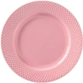 Produktfoto för Lyngby Porcelæn Rhombe lunchtallrik 21 cm Rosa