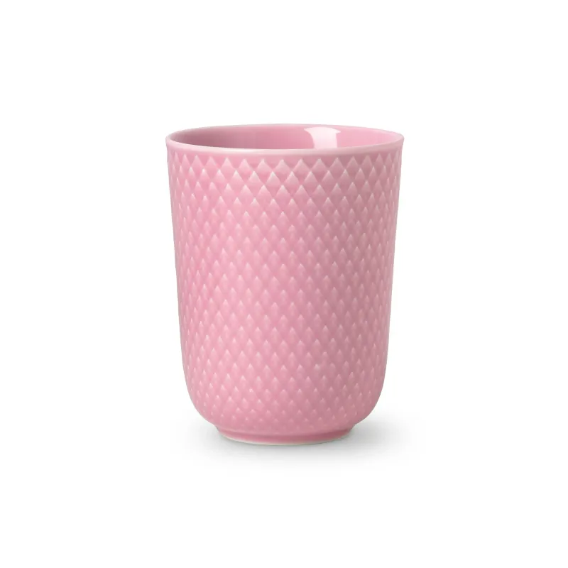 Alternativ bild 0 för Lyngby Porcelæn Rhombe Mugg 33 cl Rosa