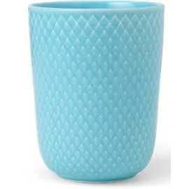 Alternativ bild 0 för Lyngby Porcelæn Rhombe Mugg 33 cl Turkos